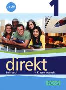Учебник по немски език за 8. клас: Direkt 1 - Lehrbuch 1 + 3 Audio-CDs