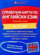 Справочни карти по английски език за 5., 6. и 7. клас
