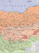 Стенна карта по история: Съединение на България и Сръбско-българска война, 1885 г.