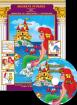 Приказки за оцветяване с апликации 6: Малката русалка + CD