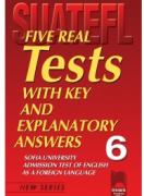 Тестове по английски език за кандидат-студенти № 6 Five Real Tests